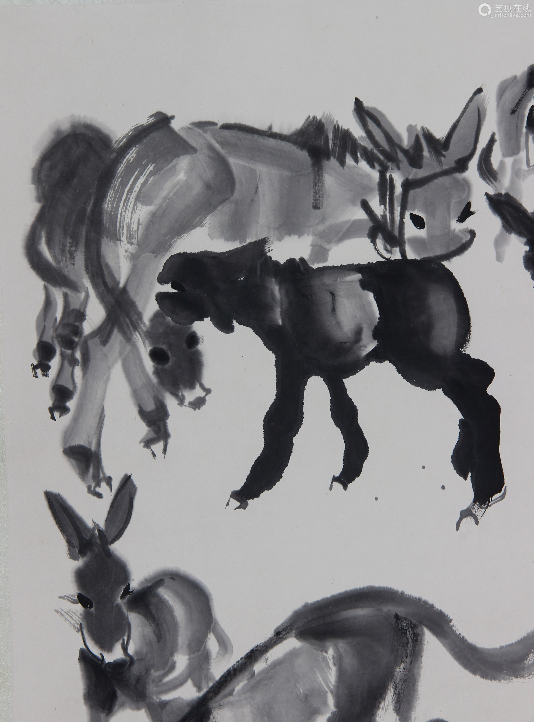 黄胄画驴真迹价格解析，艺术珍品的市场价值探讨