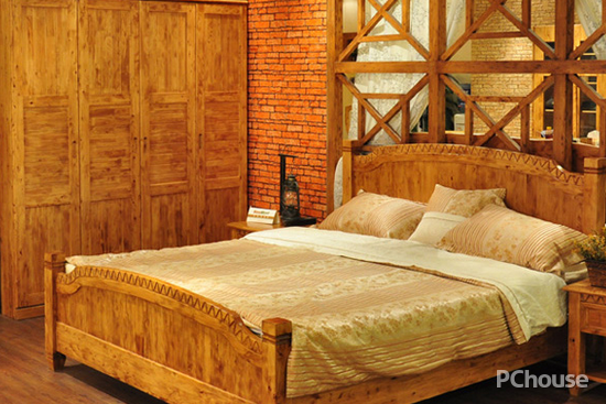 现代实木床新款