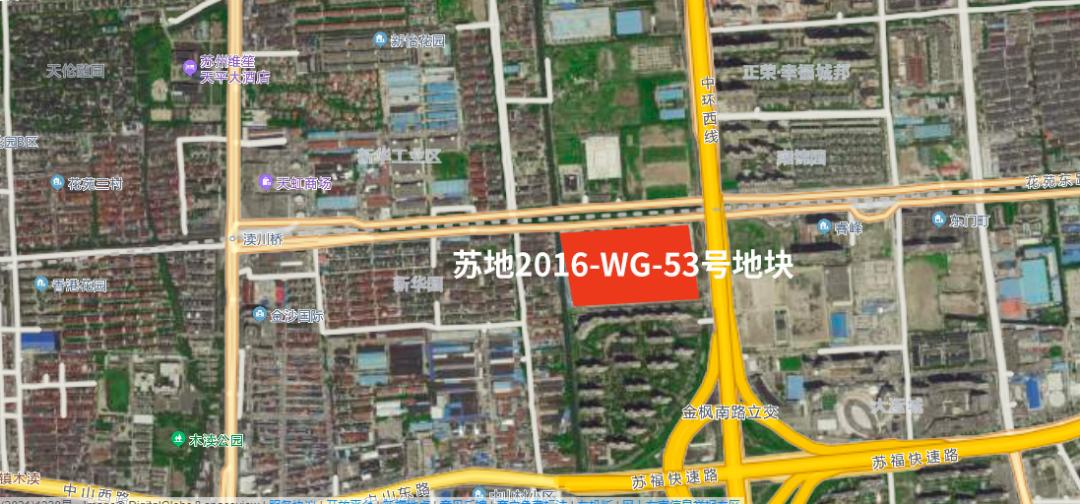 苏州木渎新区地块规划